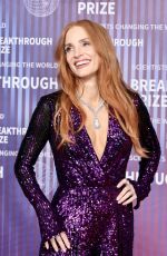 JESSICA CHASTAIN at 10th Breakthrough Prize Ceremony in Los Angeles 04/13/2024
