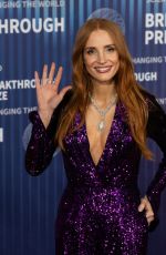 JESSICA CHASTAIN at 10th Breakthrough Prize Ceremony in Los Angeles 04/13/2024