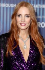 JESSICA CHASTAIN at 10th Breakthrough Prize Ceremony in Los Angeles 04/13/2024