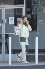 JESSICA HART Out for Coffee in Los Angeles 04/16/2024