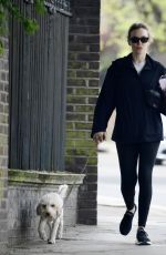 JODIE COMER Out with Her Dog in London 04/18/2024
