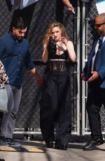JOEY KING Leves Jimmy Kimmel Live in Los Angeles 04/11/2024