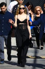 JOEY KING Leves Jimmy Kimmel Live in Los Angeles 04/11/2024