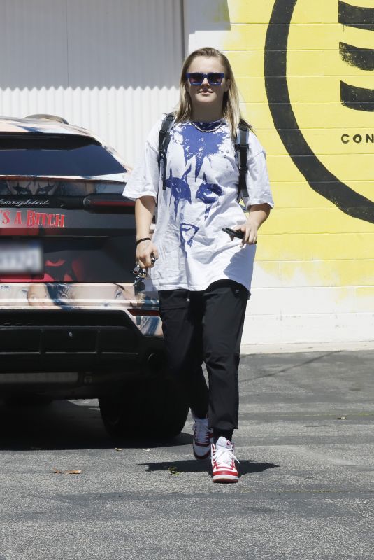 JOJO SIWA Arrives at Dance Practice in Los Angeles 04/08/2024