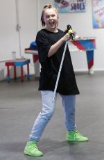 JOJO SIWA at a Concert Rehearsals in Los Angeles 04/09/2024
