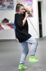 JOJO SIWA at a Concert Rehearsals in Los Angeles 04/09/2024