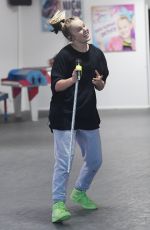 JOJO SIWA at a Concert Rehearsals in Los Angeles 04/09/2024