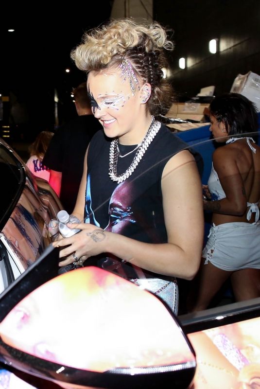 JOJO SIWA Leaves Her Karma Single Release Party in Hollywood 04/04/2024