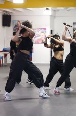 JOJO SIWA Practices for a Concert Alongside Her Dancers in Los Angeles 04/07/2024