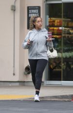 JORDYN WOODS Out at Erewhon for a Smoothie and Snack in Calabasas 04/04/2024