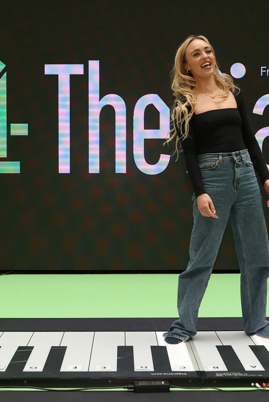 JORGIE PORTER at Piano Launch Event in Manchester 04/20/2024