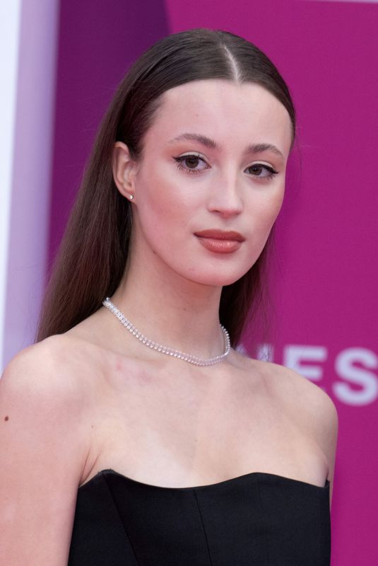 JOSEPHINE HOJBJERG at Pink Carpet at 7th Canneseries International Festival in Cannes 04/09/2024