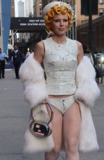 JULIA FOX Arrives at Madison Square Garden in New York 03/31/2024