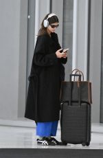 KAIA GERBER Arrives at an Airport in New York 04/03/2024
