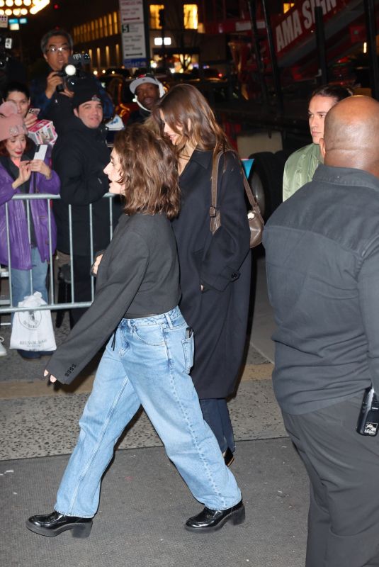 KAIA GERBER Arrives at Saturday Night Live Afterparty in New York 04/13/2024