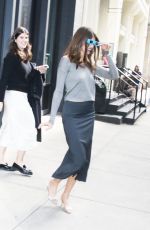 KAIA GERBER Leaves Jimmy Fallon in New York 04/08/2024