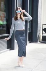 KAIA GERBER Leaves Jimmy Fallon in New York 04/08/2024