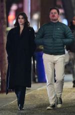 KAIA GERBER Leaves Joyface Bar in New York 04/06/2024