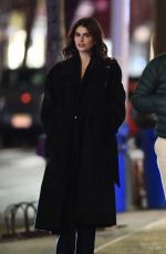KAIA GERBER Leaves Joyface Bar in New York 04/06/2024