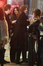 KAIA GERBER Meets up with CAMILA MORRONE at Joyface Bar in New York 04/06/2024