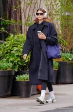 KAIA GERBER Out After a Morning Workout in Manhattan 04/08/2024