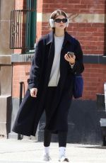 KAIA GERBER Out After a Morning Workout in Manhattan 04/08/2024