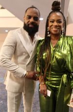 KANDI BURRUSS and Todd Tucker at Marquee Theatre in New York 04/17/2024