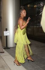 KANDI BURRUSS Arrives at What Happens Live with Andy Cohen in New York 04/22/2024