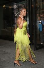 KANDI BURRUSS Arrives at What Happens Live with Andy Cohen in New York 04/22/2024