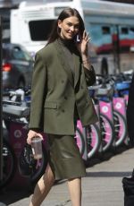KARLIE KLOSS Out and About in New York 04/09/2024