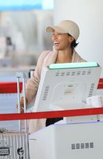 KARRUECHE TRAN Arrives at LAX Airport in Los Angeles 04/27/2024