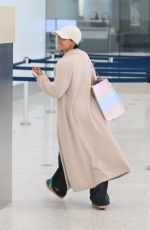 KARRUECHE TRAN Arrives at LAX Airport in Los Angeles 04/27/2024
