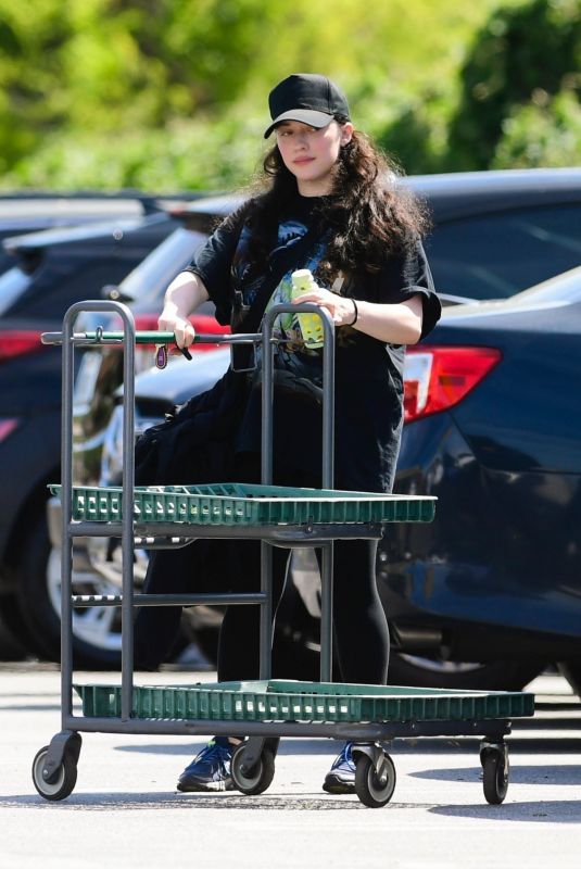 KAT DENNINGS Out Shopping in Los Angeles 04/17/2024