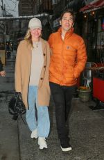 KATE BOSWORTH and Justin Long Out in New York 04/03/2024