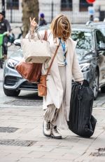 KATE GARRAWAY Arrives at Global Radio Studios in London 04/12/2024