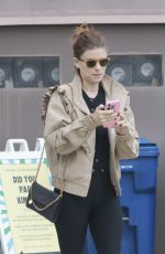 KATE MARA Leaves Pilates Class in Los Feliz 04/12/2024