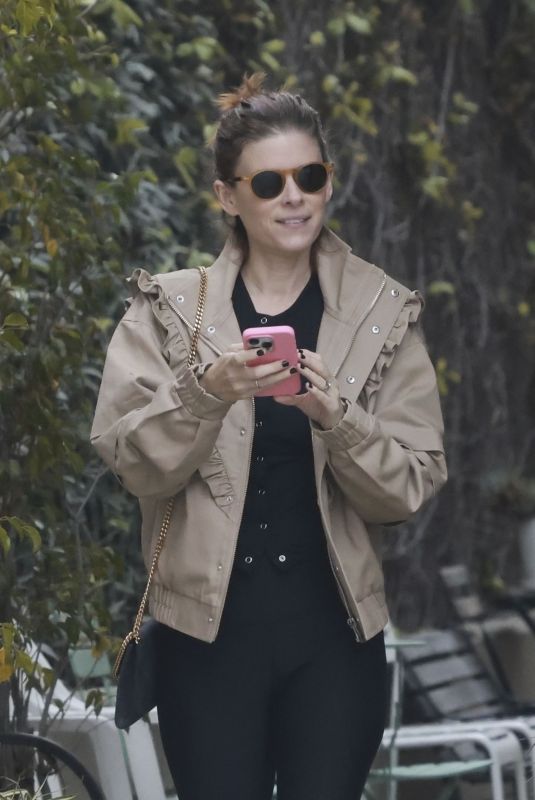 KATE MARA Leaves Pilates Class in Los Feliz 04/12/2024