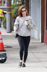 KATE MARA on a Coffee Run in Los Angeles 04/15/2024
