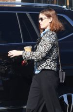 KATE MARA Out for Iced Coffee in Los Angeles 04/03/2024