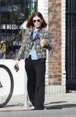 KATE MARA Out for Iced Coffee in Los Angeles 04/03/2024