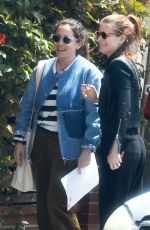 KATE MARA Out for Lunch with a Friend at All Time in Los Angeles 04/21/2024