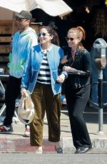 KATE MARA Out for Lunch with a Friend at All Time in Los Angeles 04/21/2024