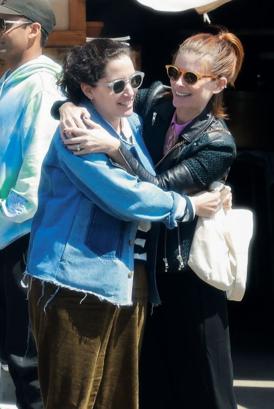 KATE MARA Out for Lunch with a Friend at All Time in Los Angeles 04/21/2024