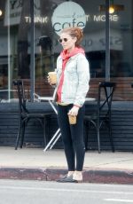 KATE MARA Out for Morning Coffee in Los Feliz 04/26/2024