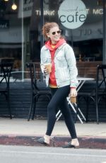 KATE MARA Out for Morning Coffee in Los Feliz 04/26/2024