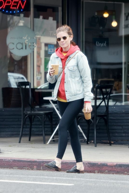 KATE MARA Out for Morning Coffee in Los Feliz 04/26/2024