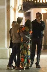 KATE THOMAS and Andrew Garfield on Double Date with PHOEBE BRIDGERS and Bo Burnham at Zinque in Malibu 03/31/2024