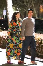 KATE THOMAS and Andrew Garfield on Double Date with PHOEBE BRIDGERS and Bo Burnham at Zinque in Malibu 03/31/2024