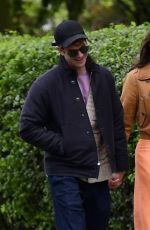 KATE TOMAS and Andrew Garfield Out in Primrose Hill 04/20/2024