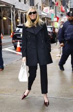 KATE UPTON Arrives at GMA3 in New York 04/11/2024